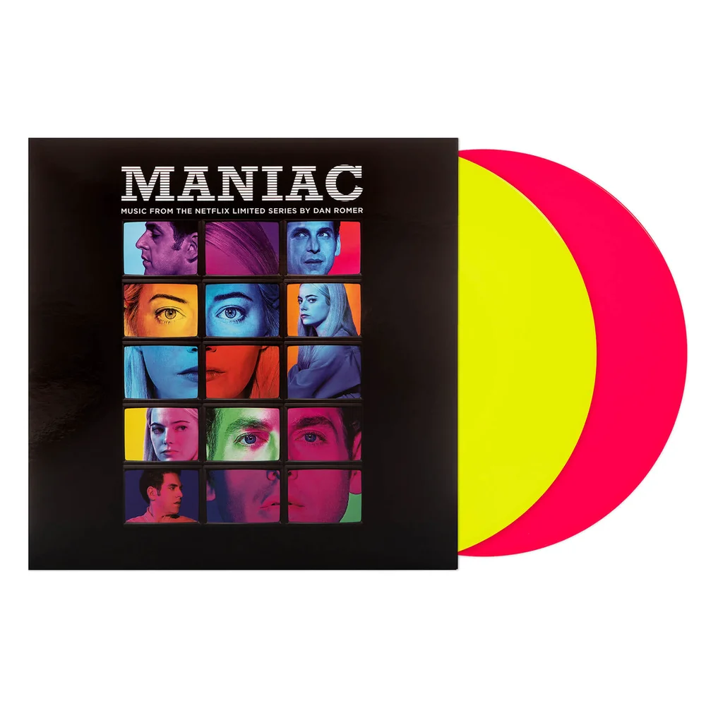 Waxwork - Maniac (Music From The Netflix Limited Series) Vinyl 2LP (Yellow Neon & Pink Neon) Afbeelding 1