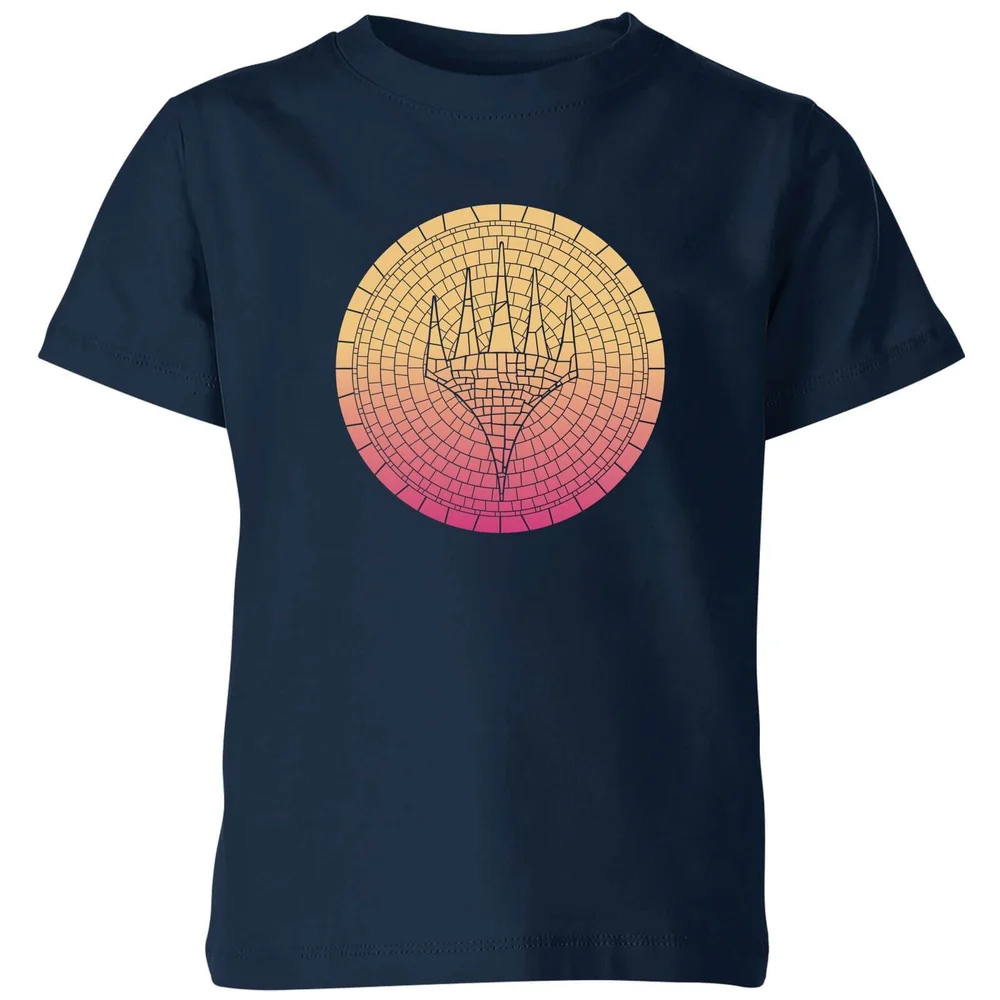Magic: The Gathering Theros: Beyond Death Planeswalker Symbol Gradient Kids' T-Shirt - Navy - 98/104 (3-4 jaar) Afbeelding 1