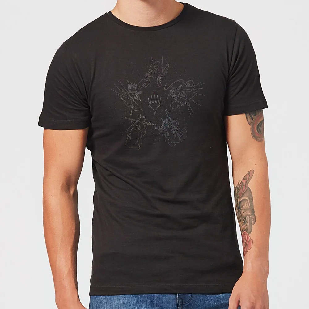 Magic: The Gathering Theros: Beyond Death Gods Constellation Men's T-Shirt - Black - S Afbeelding 1