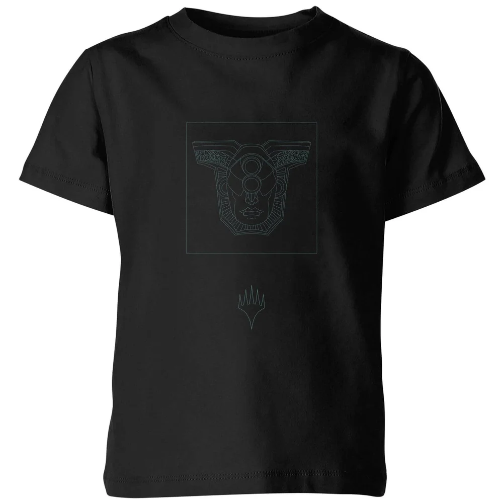 Magic: The Gathering Theros: Beyond Death Mask Kids' T-Shirt - Black - 98/104 (3-4 jaar) Afbeelding 1