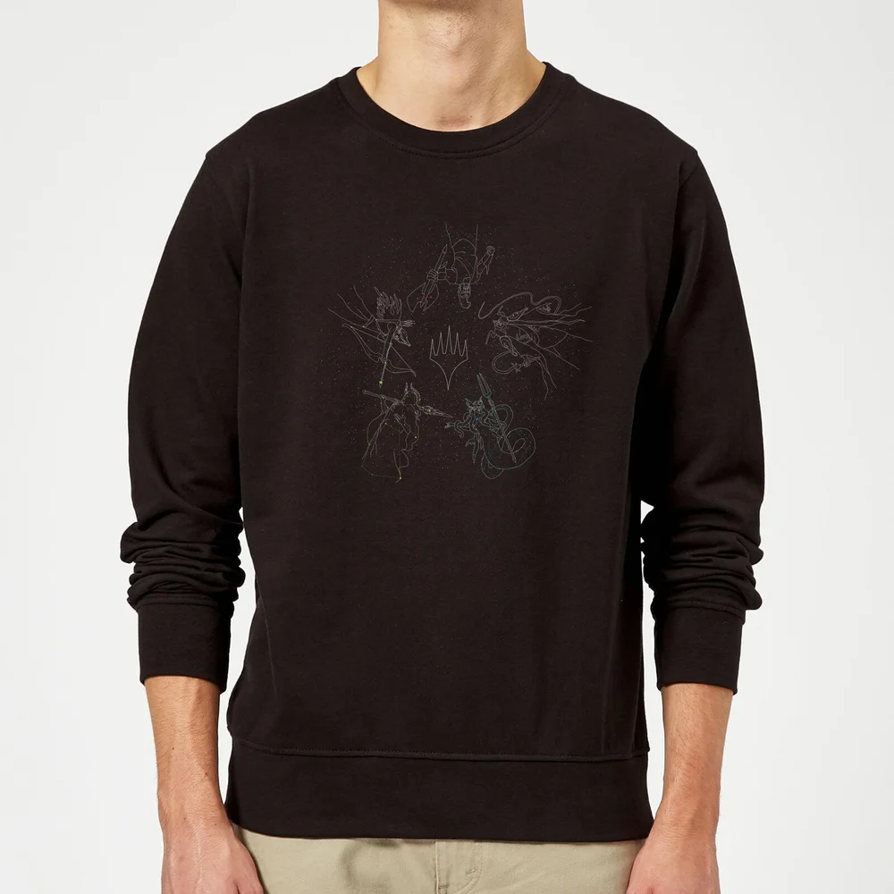 Magic: The Gathering Theros: Beyond Death Gods Constellation Sweatshirt - Black - S Afbeelding 1