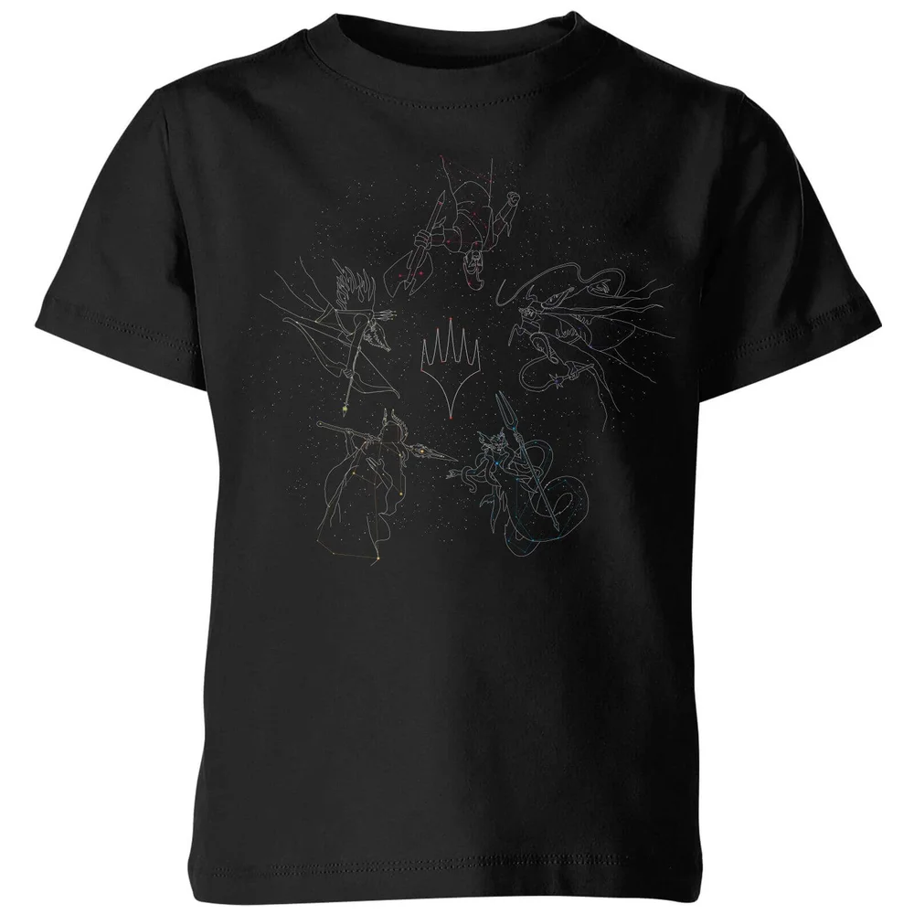 Magic: The Gathering Theros: Beyond Death Gods Constellation Kids' T-Shirt - Black - 98/104 (3-4 jaar) Afbeelding 1