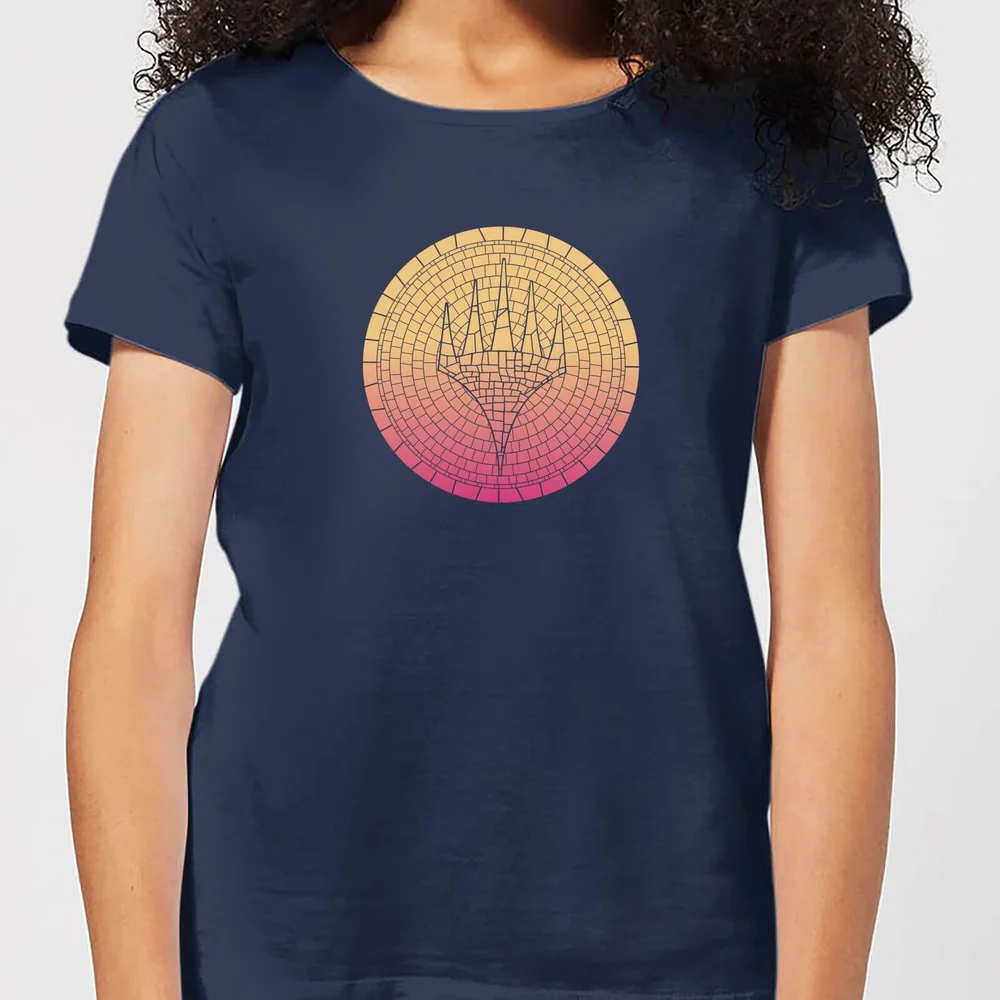 Magic: The Gathering Theros: Beyond Death Planeswalker Symbol Gradient Women's T-Shirt - Navy - XS Afbeelding 1