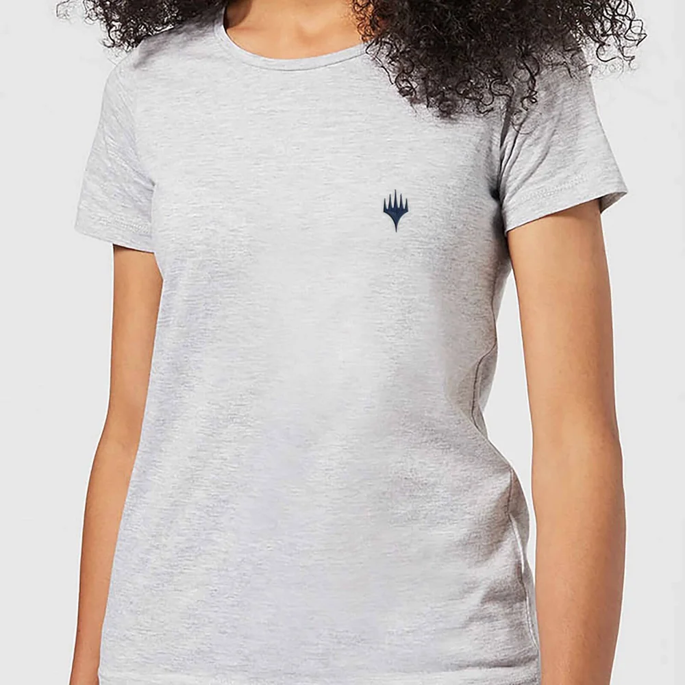 Magic: The Gathering Theros: Beyond Death Planeswalker Symbol Women's Embroidered T-Shirt - Grey - XS Afbeelding 1