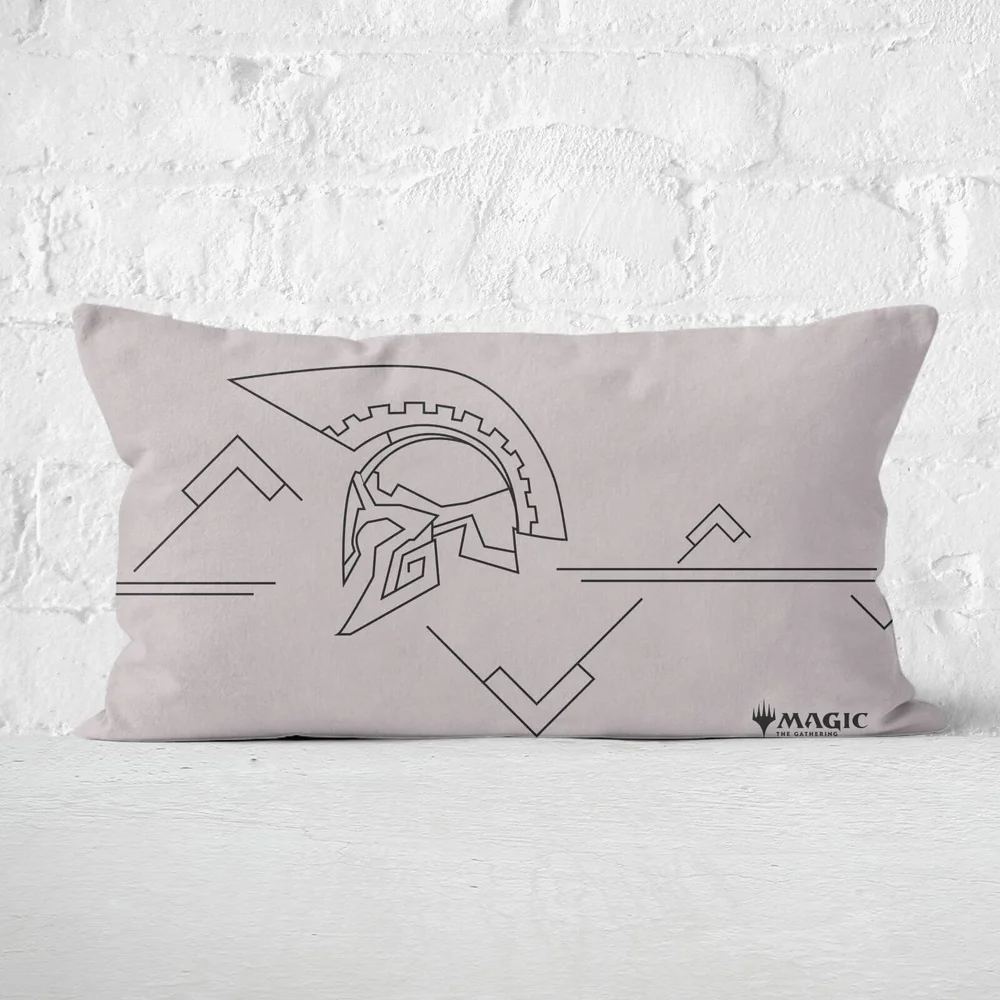 Magic: The Gathering Theros: Beyond Death Helmet Profile Rectangular Cushion - 30x50cm - Soft Touch Afbeelding 1