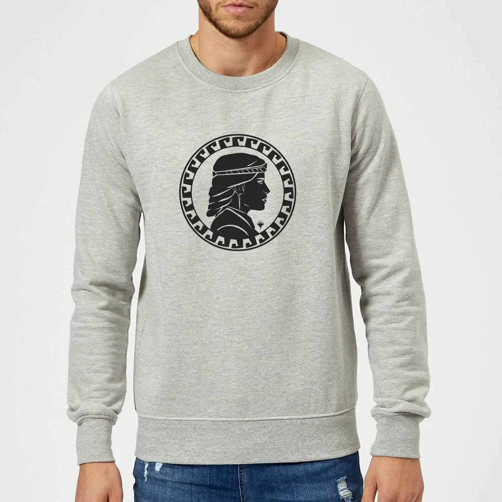 Magic: The Gathering Theros: Beyond Death Elspeth Profile Sweatshirt - Grey - S - Grijs Afbeelding 1