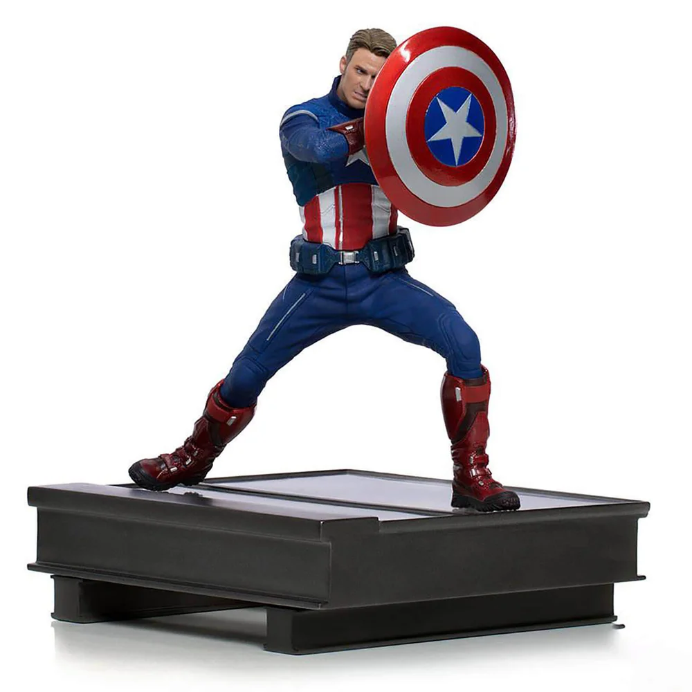 Iron Studios Avengers: Endgame BDS Art Scale Beeldje 1/10 Captain America 2023 19 cm Afbeelding 1