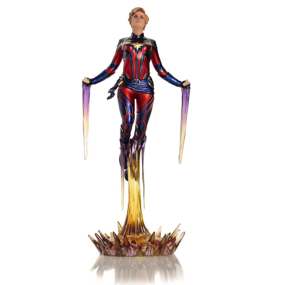 Iron Studios Avengers: Endgame BDS Art Scale Beeldje 1/10 Captain Marvel 26 cm Afbeelding 1