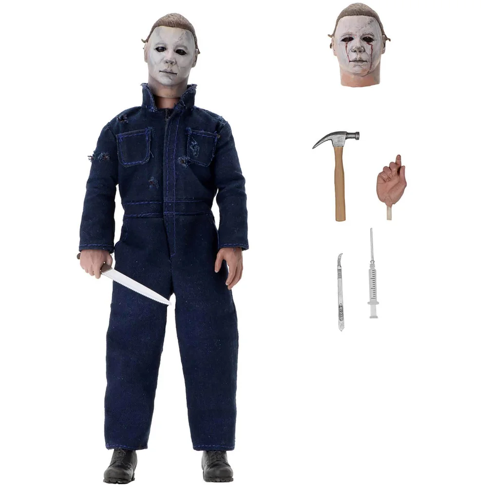 NECA Halloween 2 - 8 Inch Clothed Action Figure - Michael Myers Afbeelding 1
