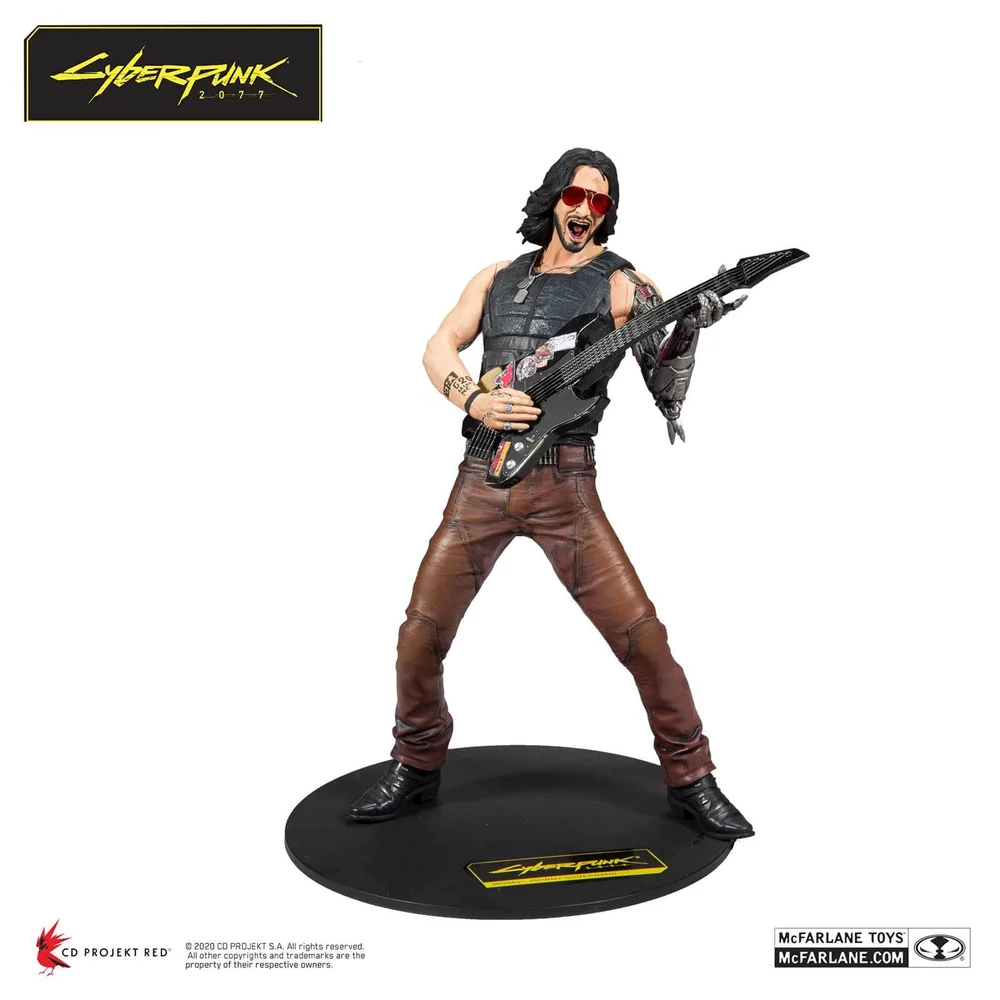 McFarlane Toys Cyberpunk 2077 12" Action Figure - Johnny Afbeelding 1
