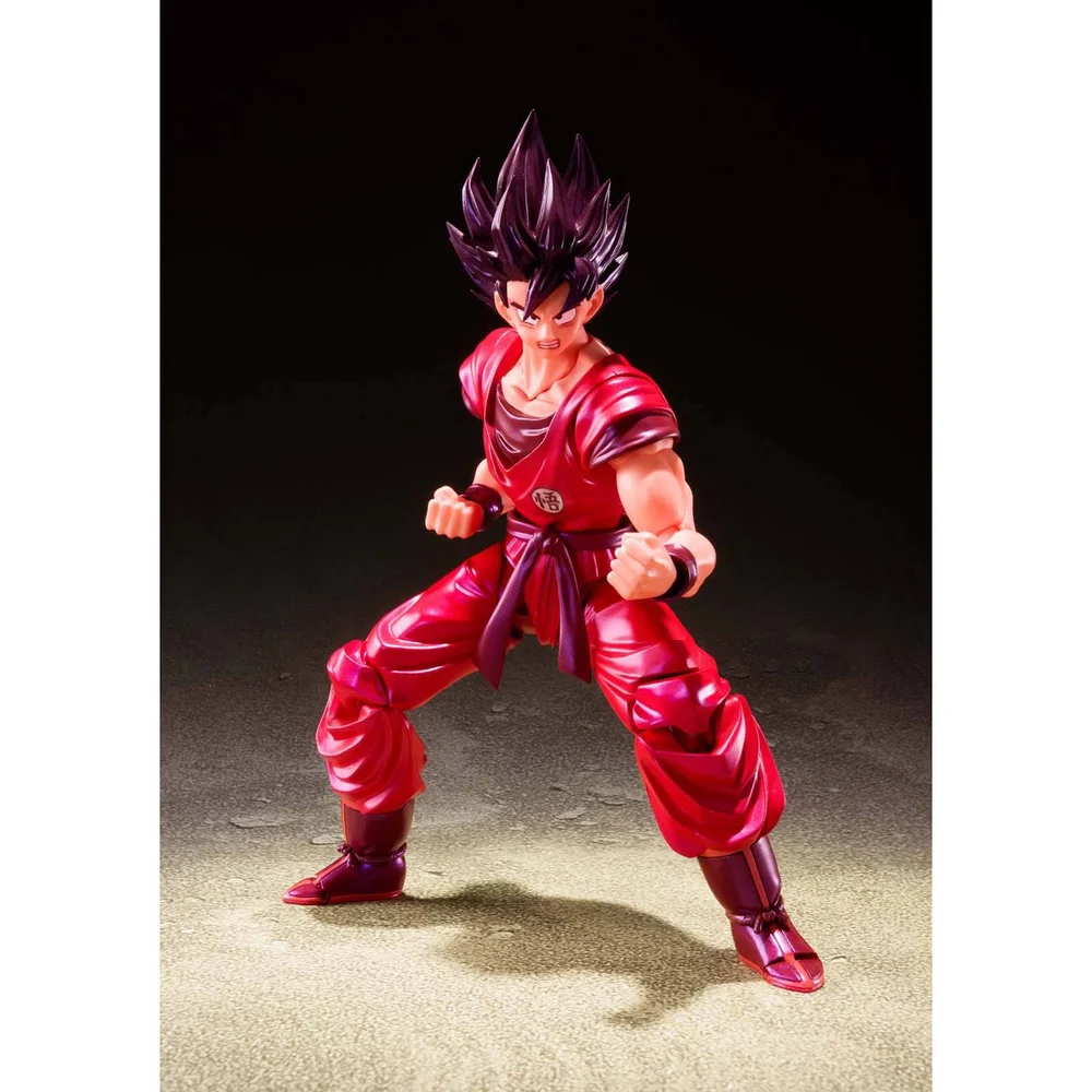 Bandai Tamashii Nations Dragon Ball Z S.H. Figuarts Action Figure Son Goku Kaioken 14 cm Afbeelding 1