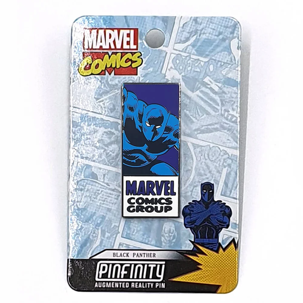 Marvel Black Panther Comic Augmented Reality Pin Badge Afbeelding 1