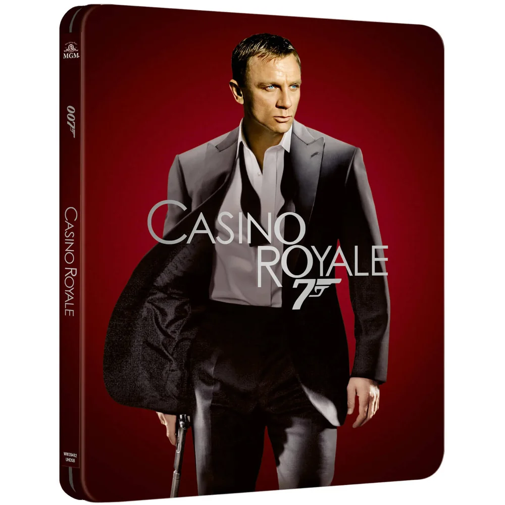 Casino Royale - Zavvi Exclusief 4K Ultra HD Steelbook (Inclusief 2D Blu-ray) Afbeelding 1