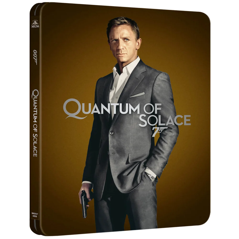 Quantum of Solace - Zavvi Exclusief 4K Ultra HD Steelbook (Inclusief 2D Blu-ray) Afbeelding 1