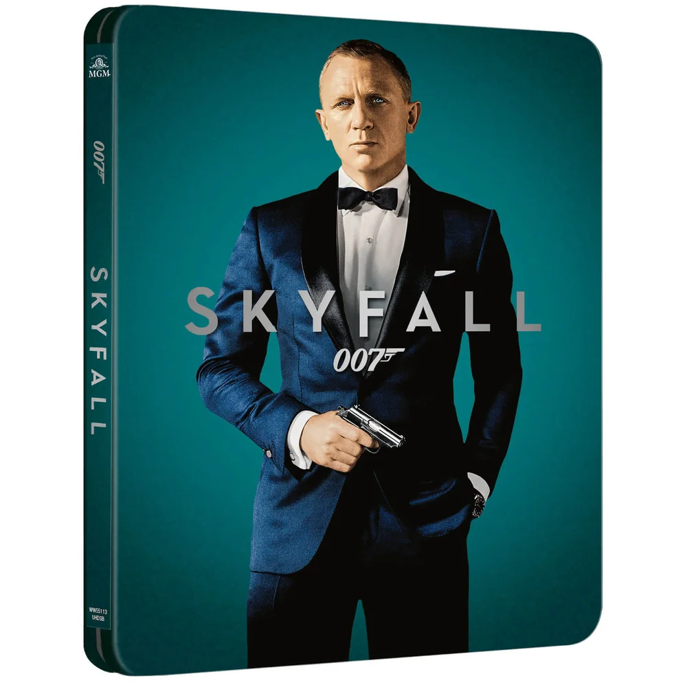 Skyfall - Zavvi Exclusive 4K Ultra HD Steelbook (Includes 2D Blu-ray) Afbeelding 1