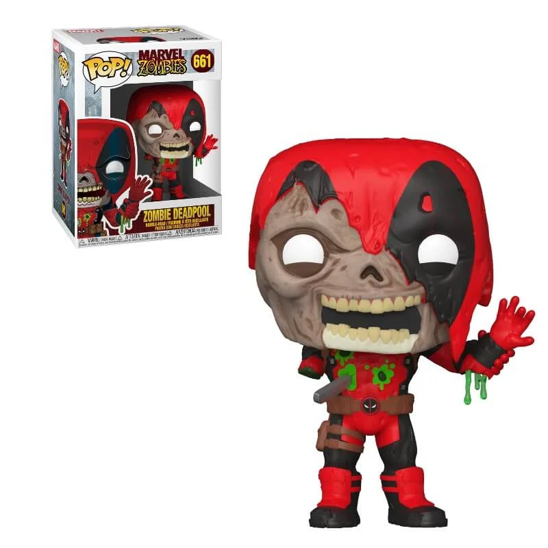 Marvel Zombies Deadpool Pop! Vinylfiguur Afbeelding 1