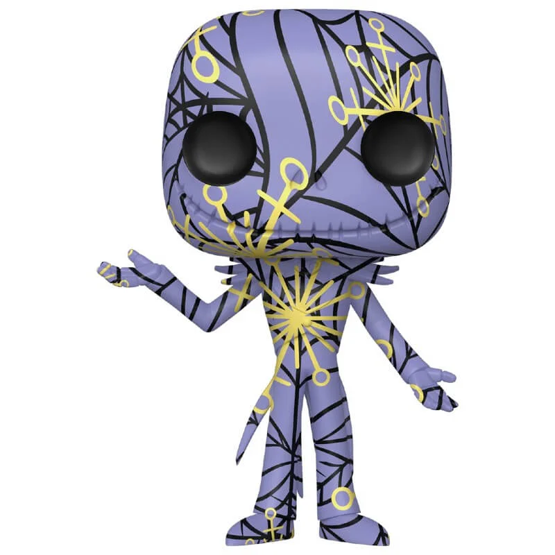Disney Nightmare Before Christmas Jack met Etui (Artist's Series) Pop! Vinylfiguur Afbeelding 1