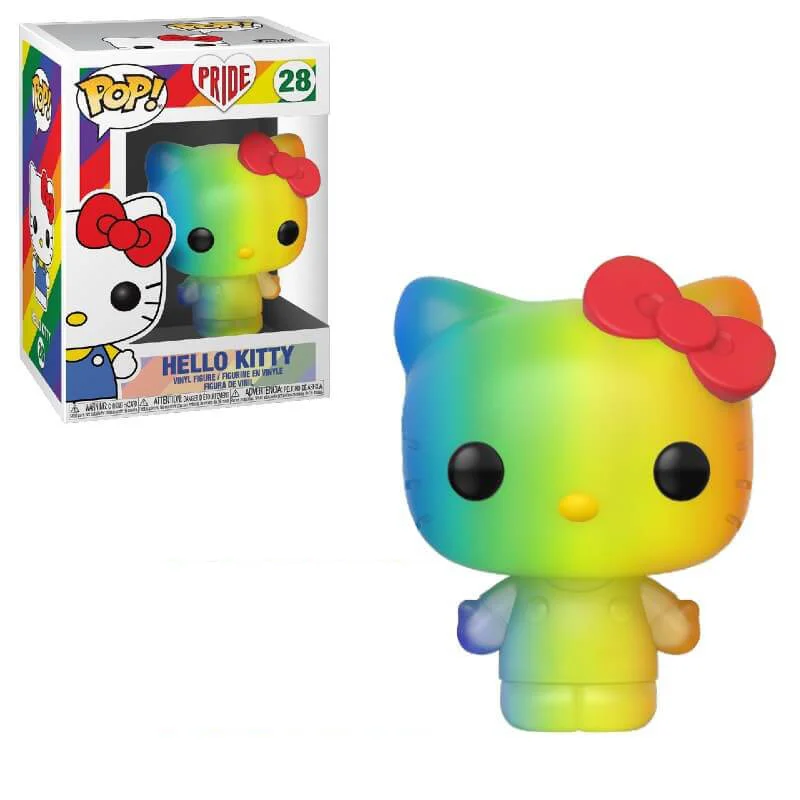 Pride 2020 Rainbow Sanrio Hello Kitty Pop! Vinyl Figure Afbeelding 1