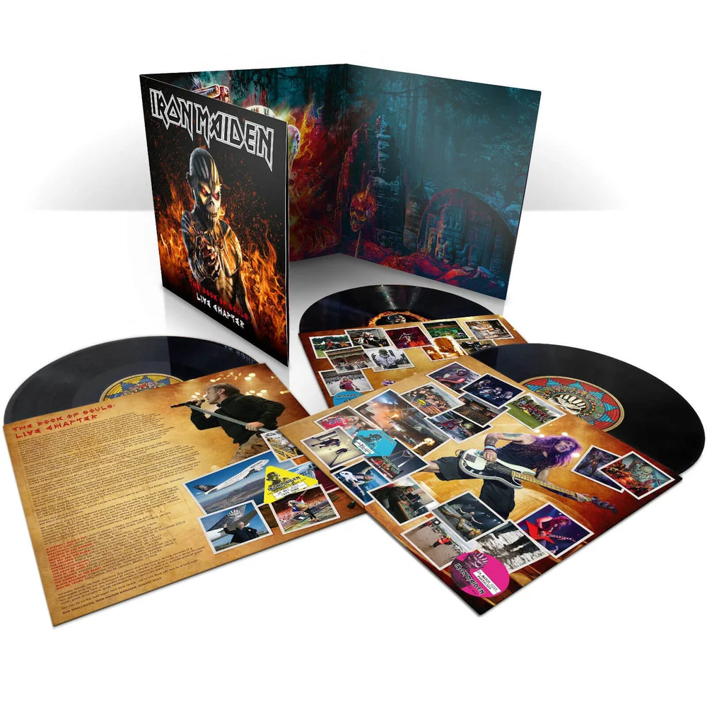 Iron Maiden - The Book Of Souls: Live Chapter Vinyl 3LP Afbeelding 1