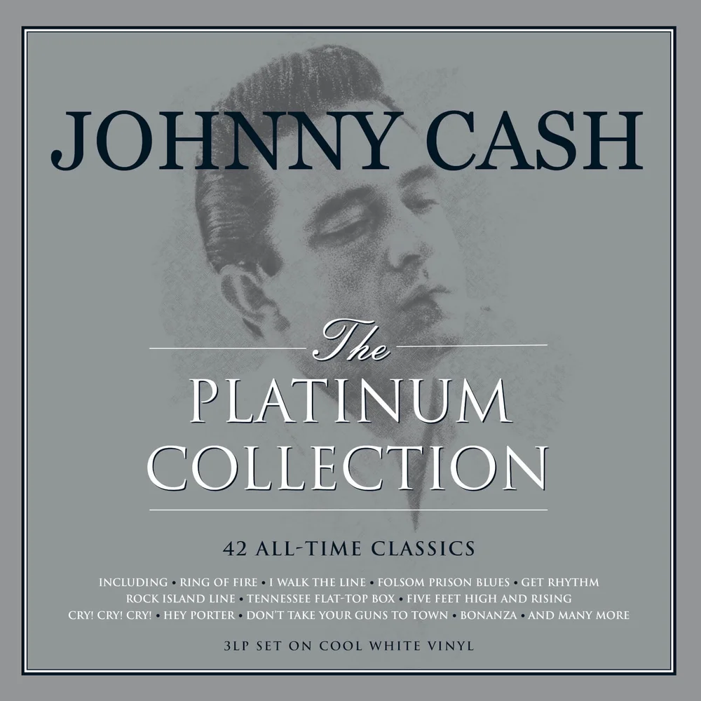 Johnny Cash - The Platinum Collection (Gekleurd Vinyl) 3LP Afbeelding 1