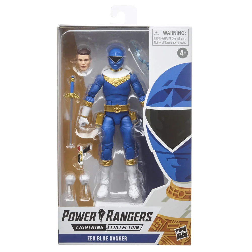 Hasbro Power Rangers S.P.D. Collectie Mighty Morphin Blue Ranger 15 cm Actiefiguur Afbeelding 1