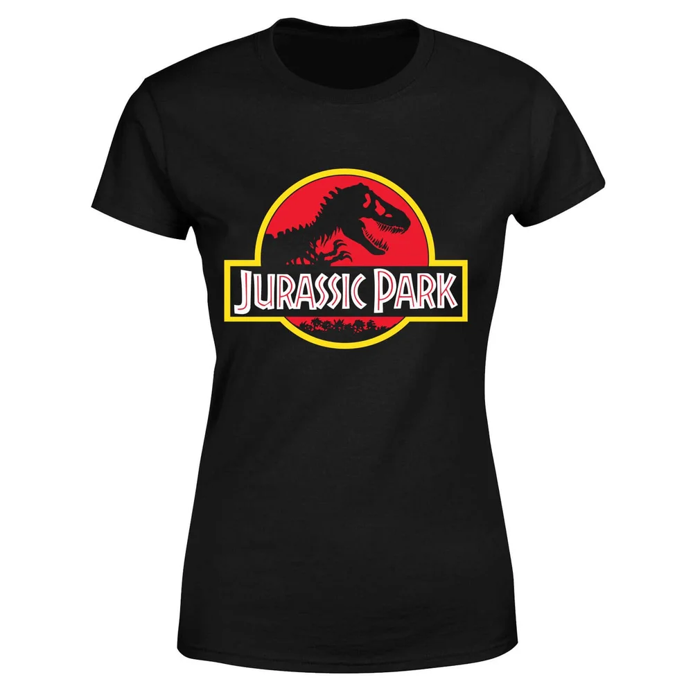 Classic Jurassic Park Logo Women's T-Shirt - Black - XS Afbeelding 1