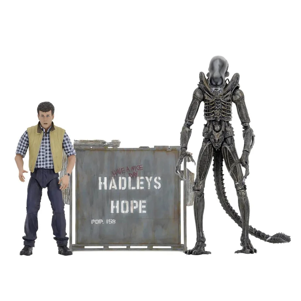 NECA Aliens - 7" Scale Action Figure - Hadley's Hope (2 Pack) Afbeelding 1