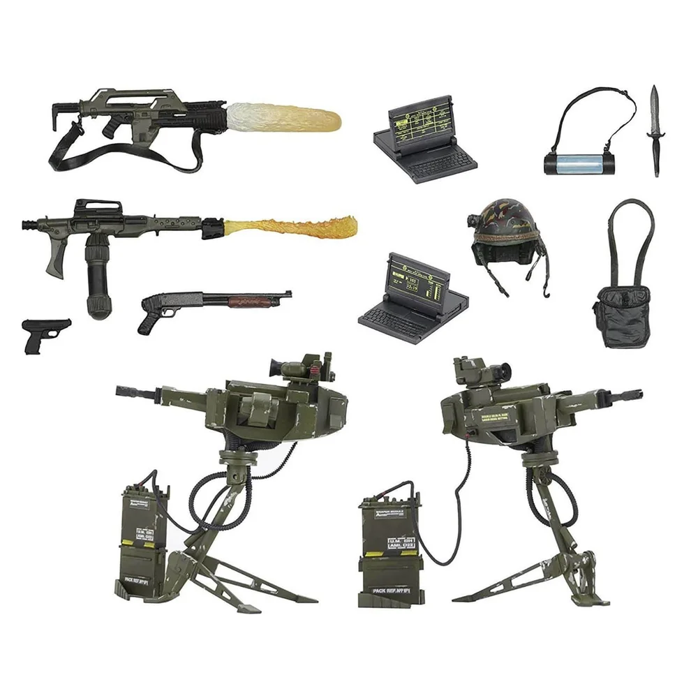 NECA Aliens - Accessory Pack - USCM Arsenal Weapons Pack Afbeelding 1