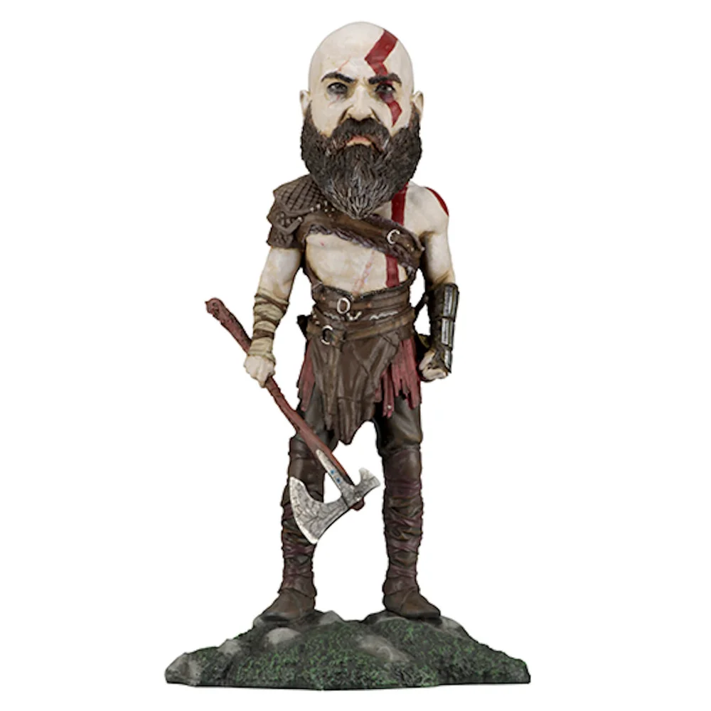NECA God of War (2018) - Head Knocker - Kratos Afbeelding 1
