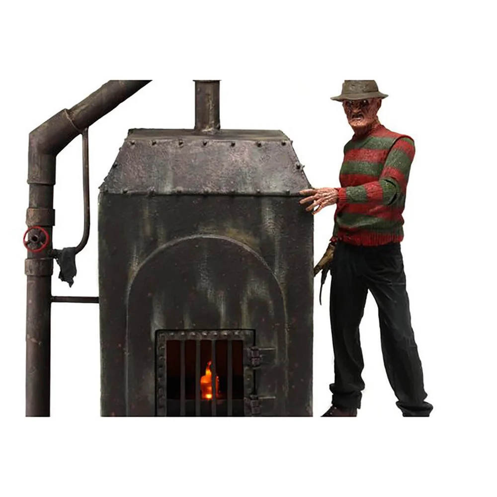 NECA Nightmare on Elm Street - Diorama Element - Freddy’s Furnace w/LED Afbeelding 1