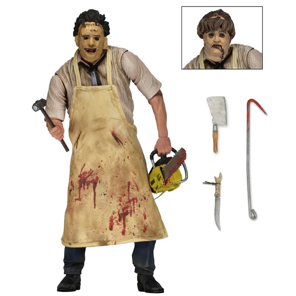 NECA Texas Chainsaw Massacre - 17,5 cm Actiefiguur - Ultimate Leatherface Afbeelding 1