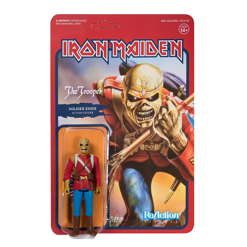 Super7 Iron Maiden ReActiefiguur - The Trooper Afbeelding 1