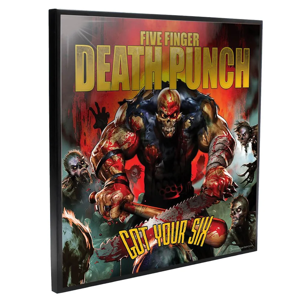 Five Finger Death Punch - Got Your Six Crystal Clear Pictures Wall Art Afbeelding 1