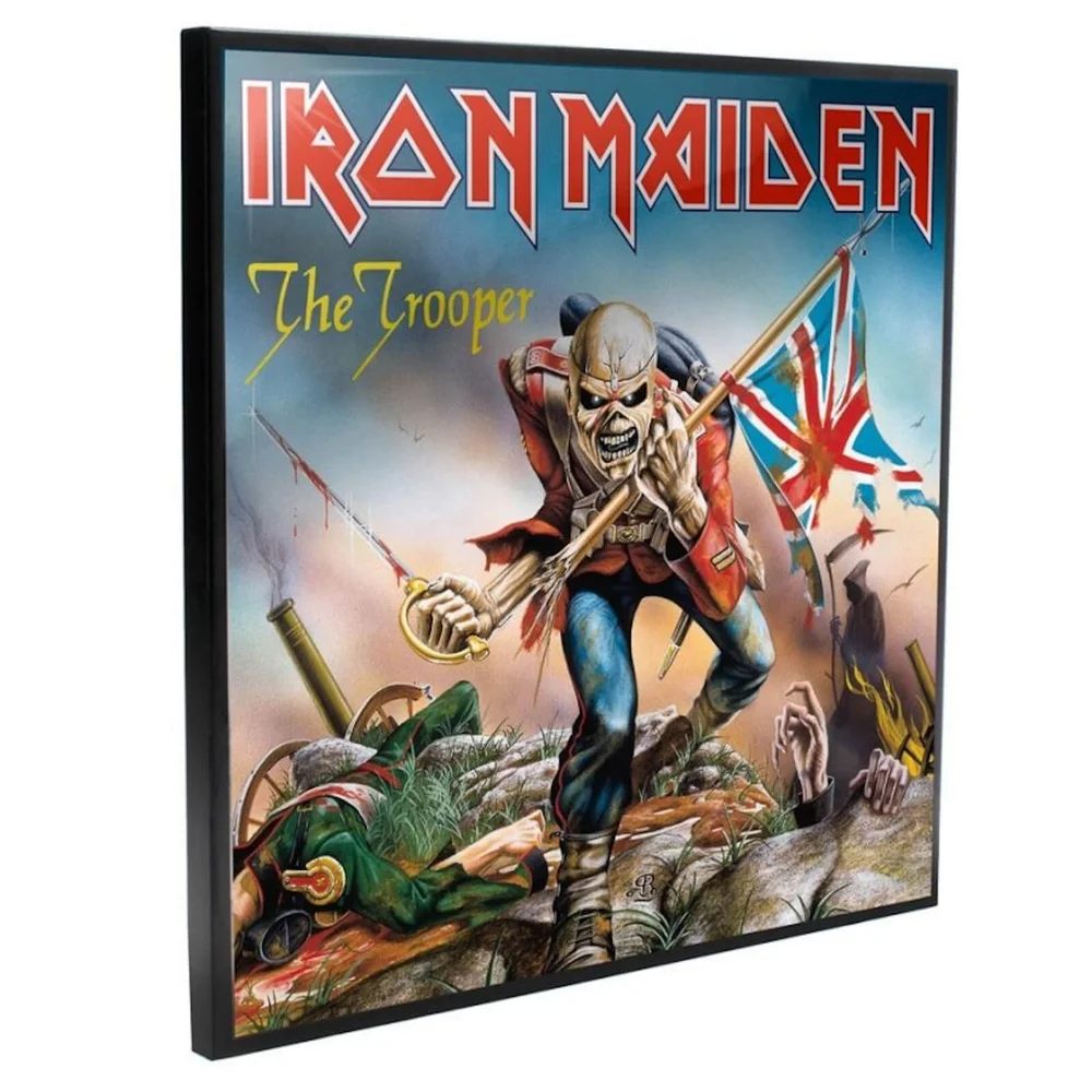 Iron Maiden - The Trooper Crystal Clear Pictures Wall Art Afbeelding 1