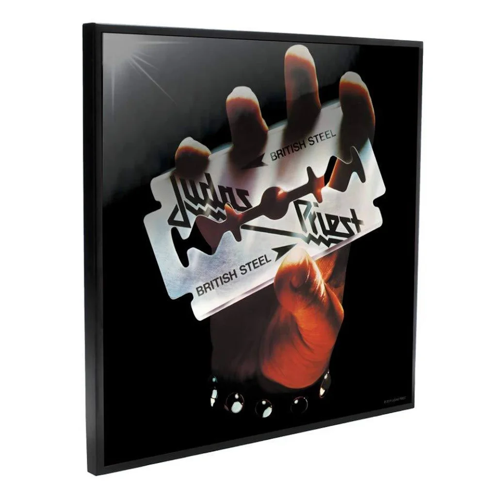 Judas Priest - British Steel Crystal Clear Pictures Wall Art Afbeelding 1