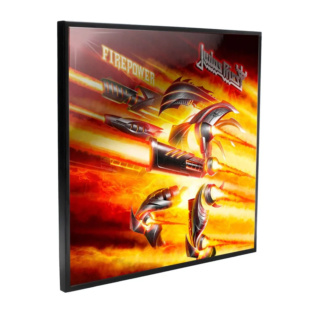Judas Priest - Firepower Crystal Clear Pictures Wall Art Afbeelding 1