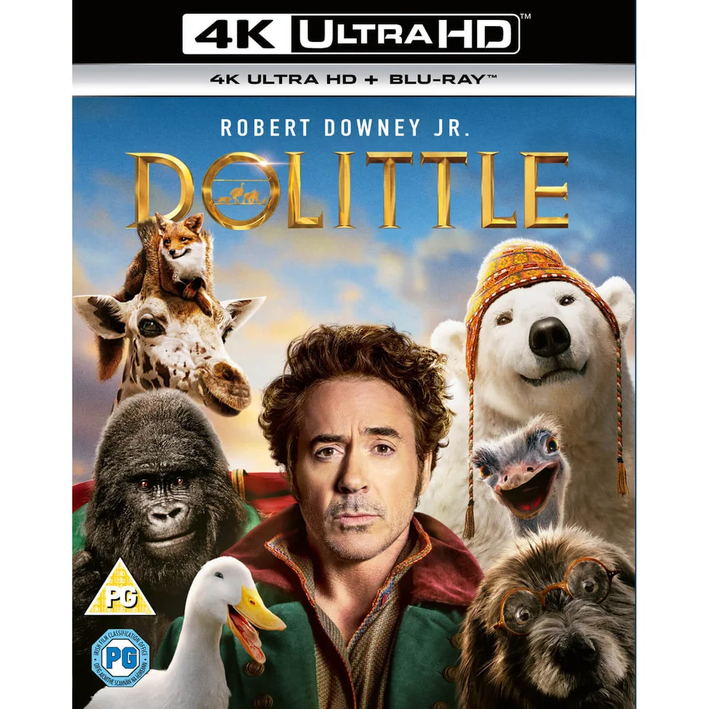 Dolittle - 4K Ultra HD (Inclusief 2D Blu-ray) Afbeelding 1