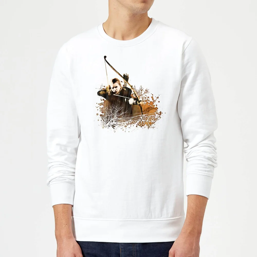 The Lord Of The Rings Legolas Sweatshirt - White - S Afbeelding 1