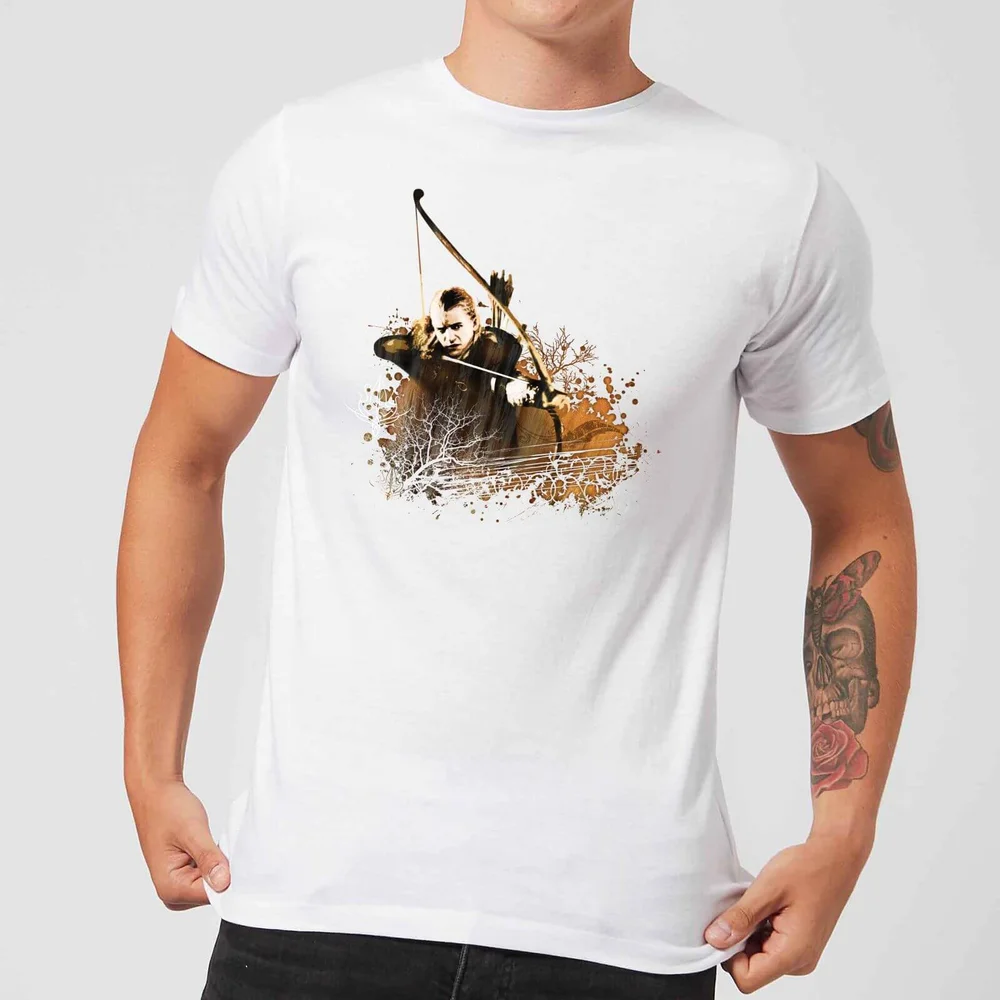 The Lord Of The Rings Legolas Men's T-Shirt - White - S Afbeelding 1