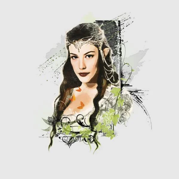 The Lord Of The Rings Arwen Women's T-Shirt - Grey