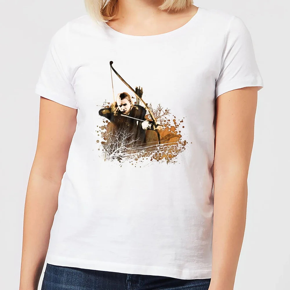 The Lord Of The Rings Legolas Women's T-Shirt - White - XS Afbeelding 1