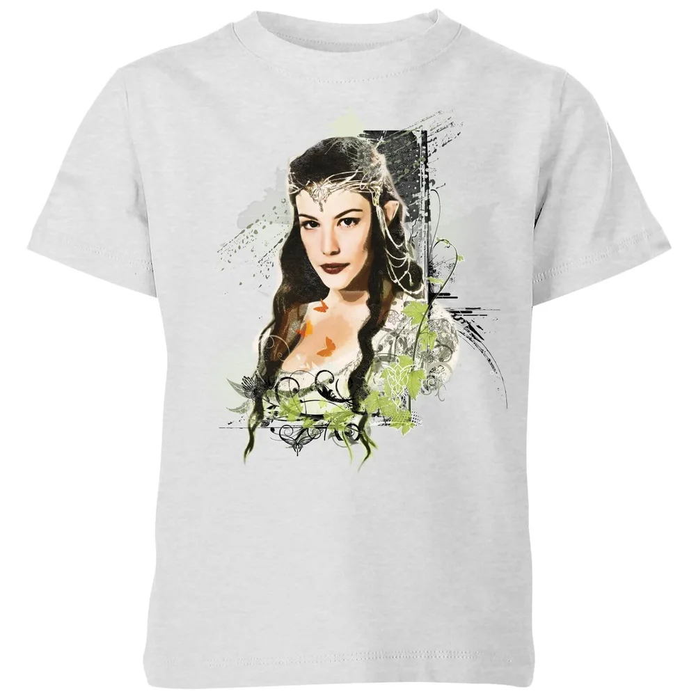 The Lord Of The Rings Arwen Kids' T-Shirt - Grey - 98/104 (3-4 jaar) Afbeelding 1