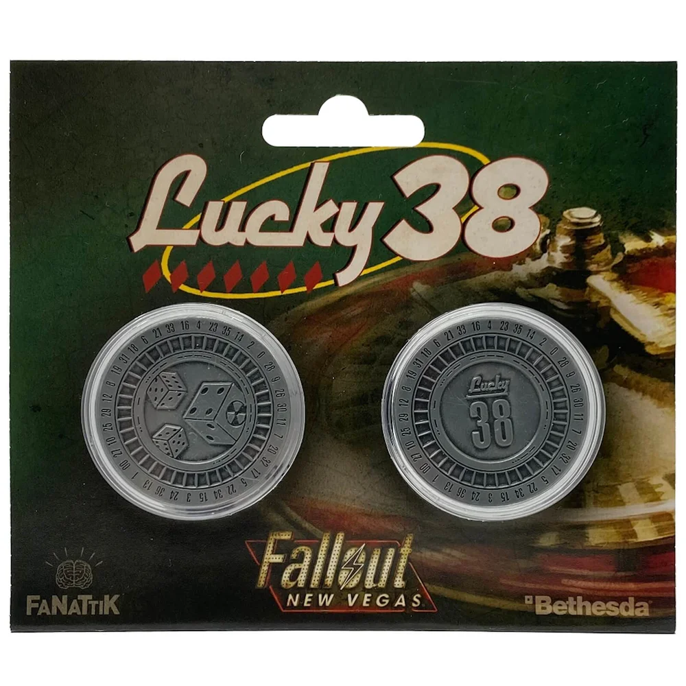 Fallout New Vegas Lucky 38 Casino Coins Afbeelding 1