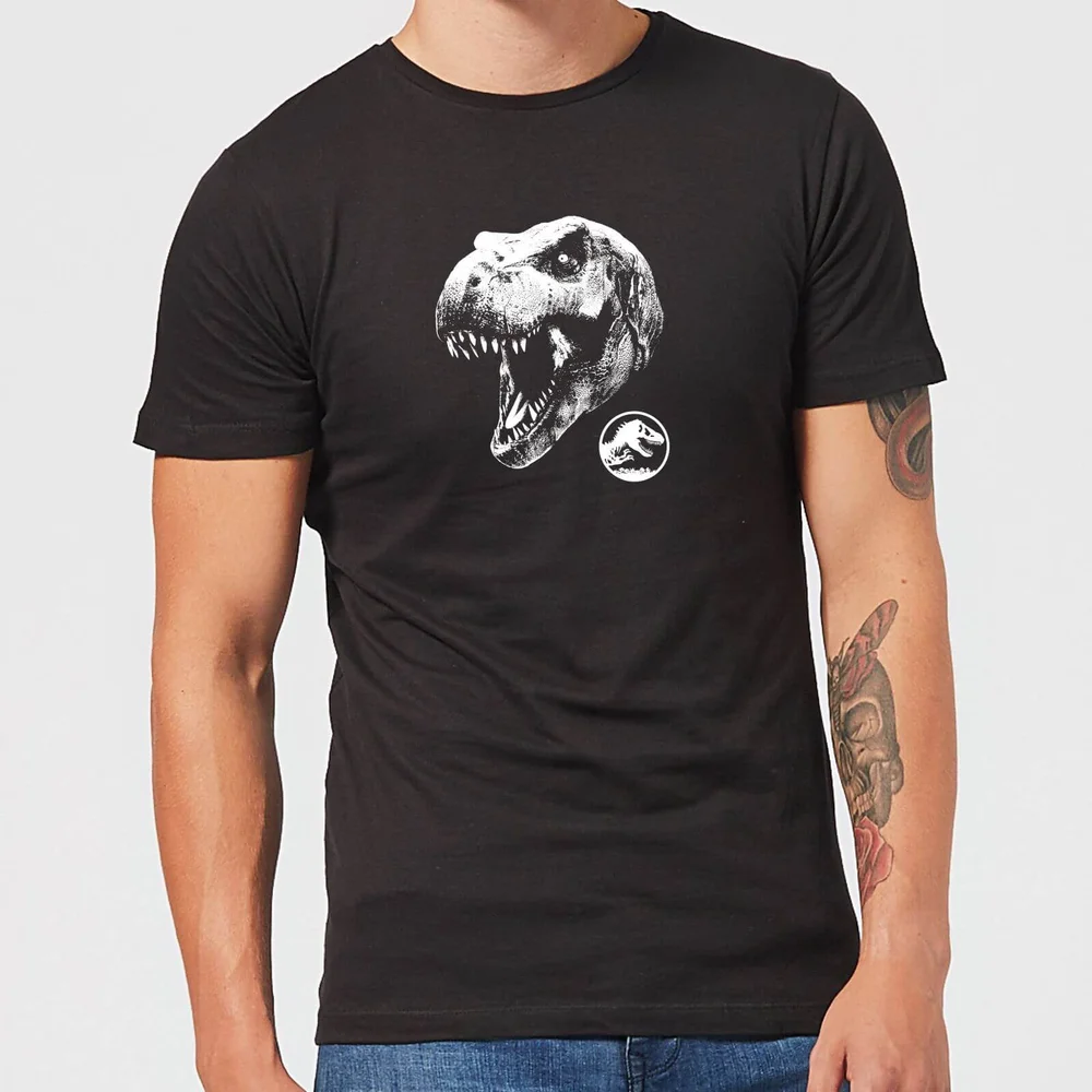 Jurassic Park T Rex Men's T-Shirt - Black - S Afbeelding 1