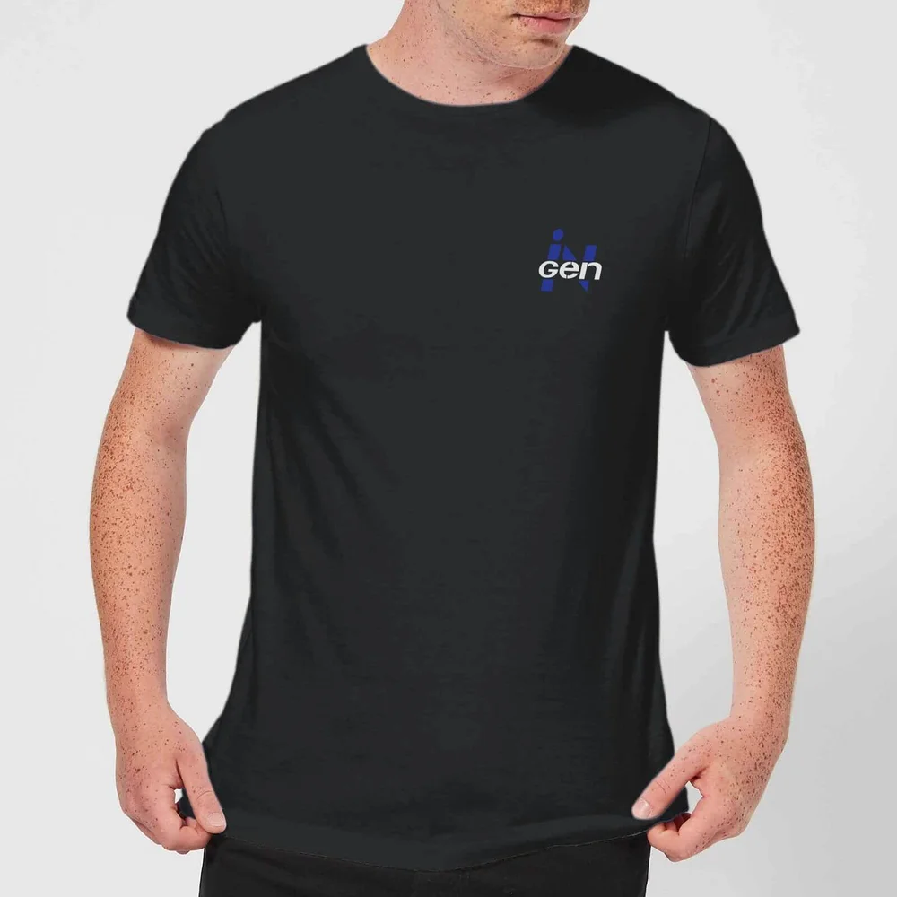 Jurassic Park InGen Pocket Men's T-Shirt - Black - S Afbeelding 1