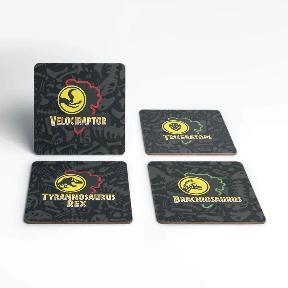 Jurassic Park Paddocks Coaster Set Afbeelding 1
