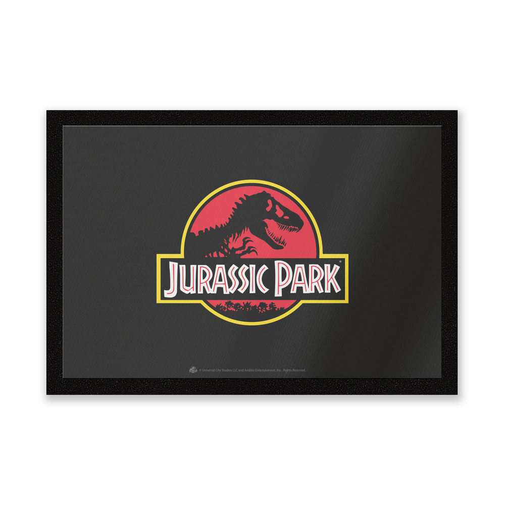 Jurassic Park Logo Entrance Mat Afbeelding 1