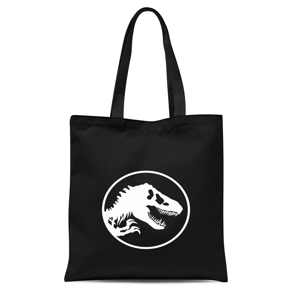 Jurassic Park Circle Logo Tote Bag - Black Afbeelding 1