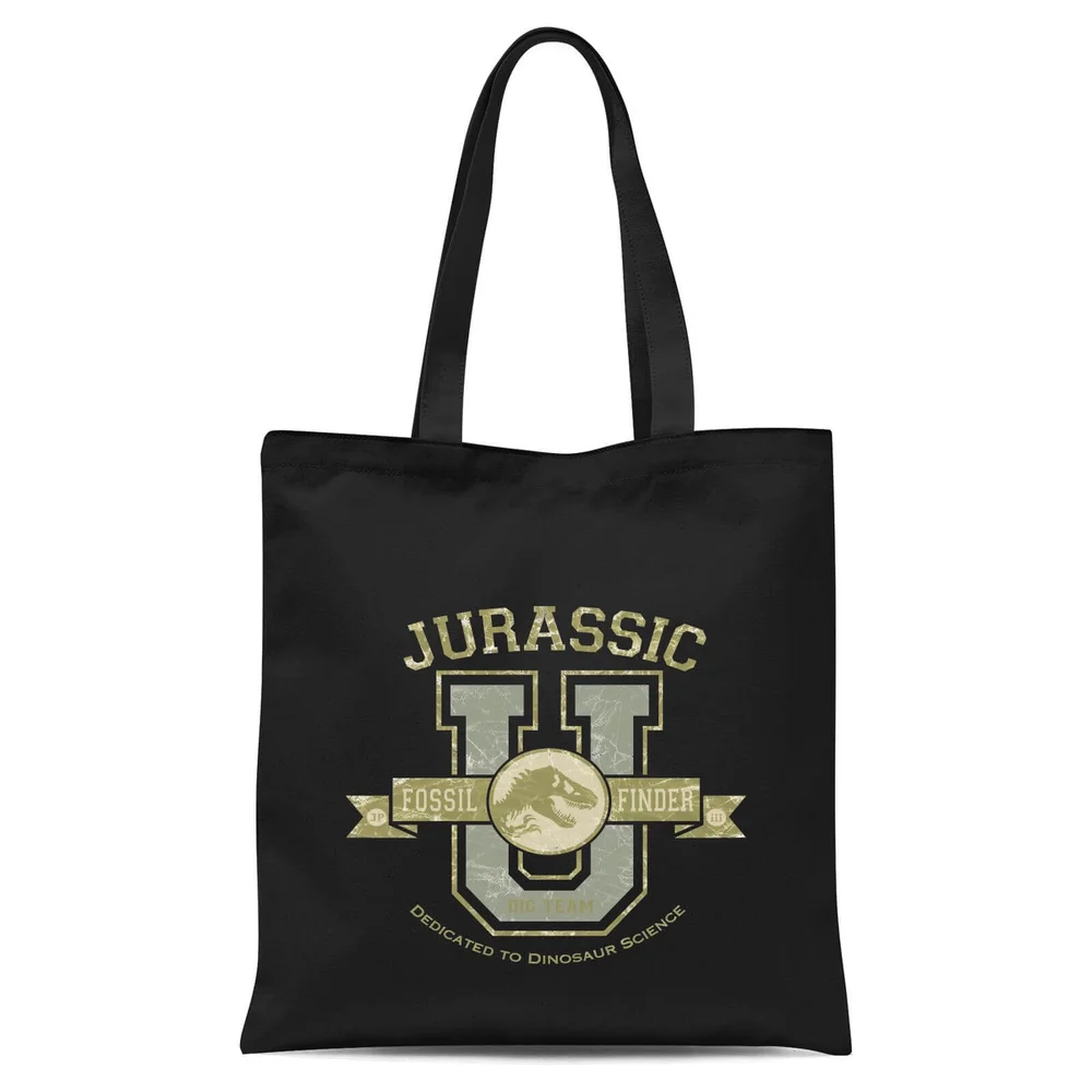 Jurassic Park Fossil Finder Tote Bag - Black Afbeelding 1