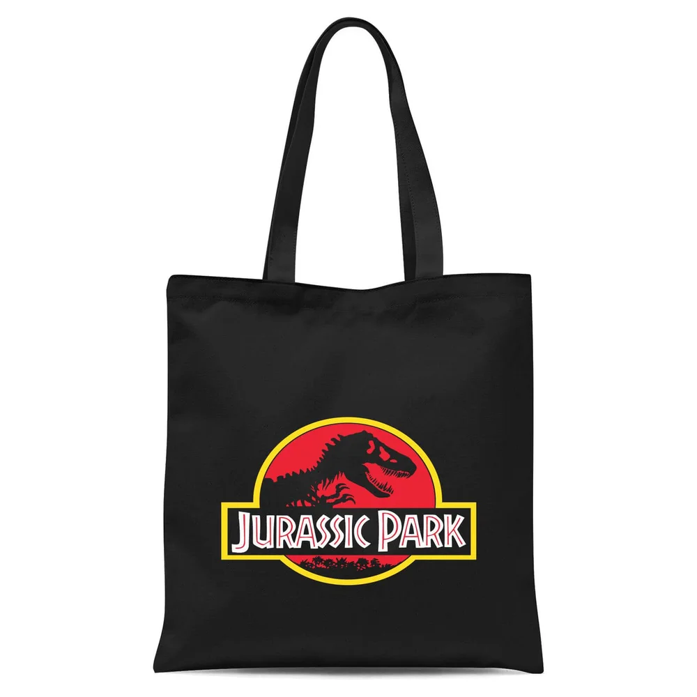 Jurassic Park Logo Tote Bag - Black Afbeelding 1